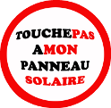 Bouton permettant l'acc�s au site Touche Pas A Mon Panneau Solaire