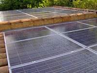 Photo d'un panneau photovoltaique